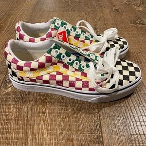 Vans Glitter Checkerboard Old Skool - Multi